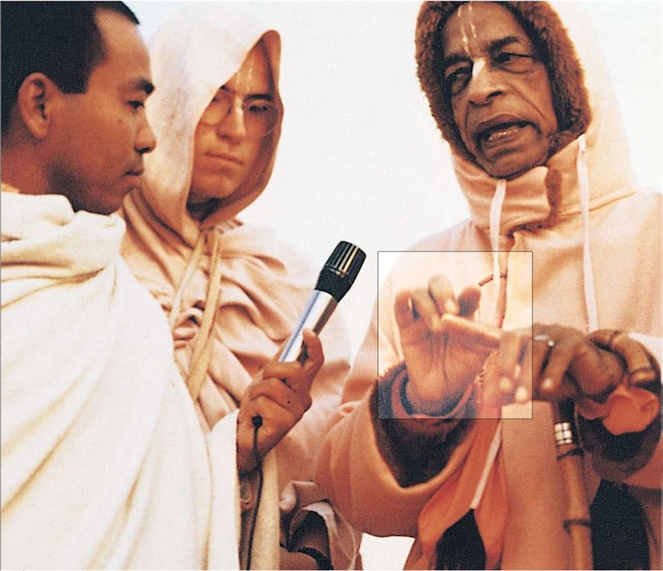 Prabhupada's fingernail